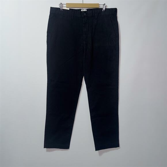 H&M regular fit coupe standard black pants size 36 NWT - Picture 1 of 8